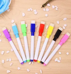 Whiteboard Marker Magnetic Whiteboard Pen Dry Radera White Board Markers Magnet Pens Inbyggda Eraser Office School Supplies6785962