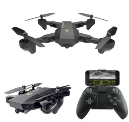 XS809W Quadcopter Aircraft Wi -Fi 4 Exis Altitude Hold Função RC Drone com Drone de Toy Câmera 2MP HD Drone dobrável C38468586709