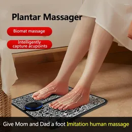 Ковры EMS Pulse Electric Foot Massager Therapy Machine USB 150MAH 19 GEARS MASCURUCTO