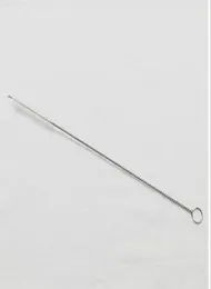 Escovas de aço inoxidável com baixo peso leve, escova de nylon de 200 mm de comprimento para canudos de metal limpeza5518071