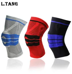 1 PCS Basketball Knee Pad Sport Safety Football Volleyball Silicone Knee Brace Tape Knee Support Bezerro Proteção L3897965286