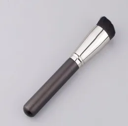 M marka 196 eğimli düz üst temel fırça ultra pürüzsüz temel kontur makyaj fırçaları bb krem ​​ahşap sapı blender makyajı b8472516