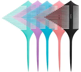 Haarbürsten Färben von Kamm Multifunktional doppelter Punktedtail -Dreieck für Friseur für Friseur1101196 tragbar
