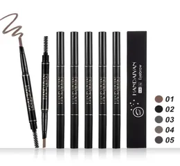 Eyebrow tattoo pen Eyebrow pencil with micro fork tip applicator easy to create natural eyebrows stay all day5068266