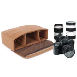 Tillbehör Ny vattentät SLR -kamerapåse Ultrathick Photography Liner Bag Casual Digital Camera Liner Bag Camera Accessories
