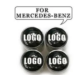 Car Styling auto sticker Tire Valve Caps for Safety Wheel Tyre Air Valve Stem Cover for Mercedes-3525746