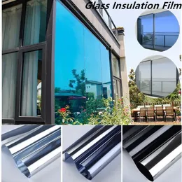 Adesivi per finestre 9 colori 30/40/50 cm Privacy Camera da letto Finestre Balcone esplosione Anti-UV Protezione solare Isolamento Film vetro