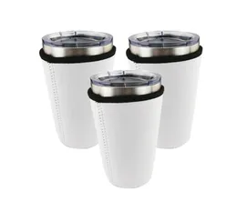 Сводная ручка сублимация заготовки многоразового кофейного чашки для кофейного чашки для кофейной чашки неопрена с изолированными рукавами кружки для крышки ручки для 2964895