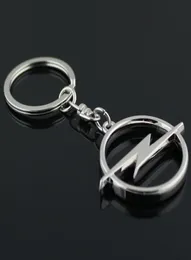 5pcslot Fashion Metal 3D Car Logo Keychain Key Chain Keyring Key Ring Chaveiro Llavero For Opel Auto Pendant Car Accessories Whol8518957