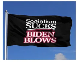 Socialism Sucks Biden Blows 3x5 Ft Flag Outdoor Flag House Banner Premium Flag with Brass Grommets3874653