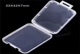 CF Card Plastic Case Box Transparent Standard Memory Card Holder MS White Box Storage Case för TF Micro XD SD Case Case5672605