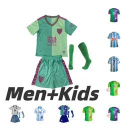 120th Malaga CF Soccer Jerseys 2023 2024 JUANDE LUIS MUNOZ FEBAS maillots de foot HICHAM PABLO RAMON Football Shirts FRAN SOL E. BURGOS RAMALHO CASTRO Men Kids Uniforms