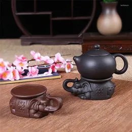 Чайные лотки Lizaotao Zisha Teapot подушка благоприятная желаемая базовая база аксессуары кунгфу и держатель горшка