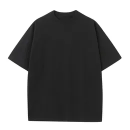 230 GSM HEAVE FASVE 100% Baumwolle Übergroße T -Shirt für Männer lässige Herren Kleidung Streetwear Sommer täglich Basishemd 240408