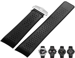 Watch Band for Carrera Silicone Gasm Waterproof Men Women 22 24mm Accessori per cinturini Bracciale Belt8630257