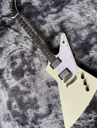 Explorer özel elektro gitar maun ile beyaz pickguard5768569