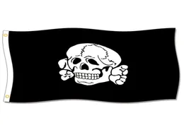 totenkopf fahne Flags 3x5ft 150x90cmポリエステル印刷ファンブラスグロメットで旗を販売する4242629