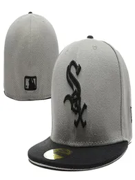 2020 Mode -Spitzhüte Hochwertige Chicago Designer -Hüte White Sox Teams Logo Stickerei Hip Hop Outdoors Sport Caps Mixed6867730