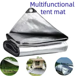 Waterproof Liege Outdoor Camping Tent Mat Car Hike Beach Foldable Sunscreen Moisture-proof Anti-dirt Supplies Novelty Blanket 240329