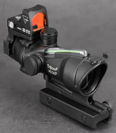 Taktik Prism ACOG 4X32 Yeşil Fiber Tüfek Optik Kapsamı RMR 1x Kırmızı Dot Sight Sight Fokaver Picatinny Demiryolu Montaj Airsoft Riflesc7595889