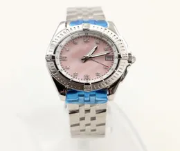 Womens Wrist watch B01 Pink Pearl Dial Superocean Quartz Movement 1884 Galactic Silver Sea Wolf Steel Ladies Wristwatches Fashion 2982547