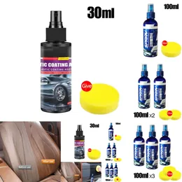 2024 2024 Restorer di plastica automatica Back su Black Gloss Auto Pulizia Prodotti Auto Polish e Riparazione Renovatore per rivestimenti per i dettagli delle auto