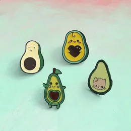 spilla avocado simpatico film anime giochi di gambi di smalto duro raccolta bacino da backpack da backpack da bacino da bacino battito