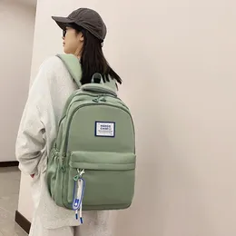 Rucksack Drop Female Junior High School Schüler großer Kapazität Computer 2024 Ins College Girl Rucksäcke