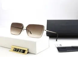 2022Ss Novo clássico de óculos de sol redondos design de marca UV400 Eyewear Metal Gold Gold Glasses Men Mulheres espelham óculos de sol Polaroid G4359200