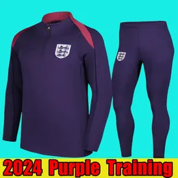 2024イングランドストライクドリルトップ - パープルストライクパンツトレーニング