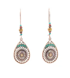 6 PcsLot LuckyShine Alloy Bohemian Style For Women Long Dangle Earrings Retro tassel Fashion Eerrings71013309961967