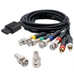Tillbehör RGB/RGBS -kabel för N64 SFC SNES NGC Videokonsoler Kompositkabel med stark stabilitet