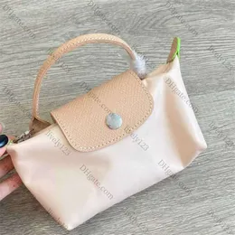 2024 عالي الجودة حقائب الأكياس الأزياء Longcha Bag Womens Mini Handbag سعة وقماش كتف الكتف حقائب الهاتف المحمول مصممة الأكياس الشاطئية التسوق Tasche Tote 10A