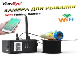 ViewEye Ny 15m50m Metallic WiFi Underwater Fishing Camera 1000TVL 24G Video Recorder Night Vision Fish Finder med 12st LED6973685