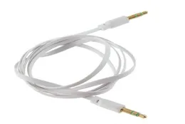 Man till hane 35mm bil Audio Aux Stereo Audio Cables Cord för mobiltelefon Nudel Flat Colorful5017885
