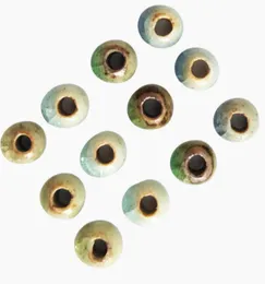 Kontoute 100pcs 6mm Keramikperlen handgefertigte Materialien DIY Perlen Porzellan Keramikschmuck Perlen für Schmuck Making2804070