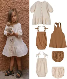 Vestidos Girl039s Enkelibb Toddler Girl Brand Cotton Made Made Bodble Sister Rouships Oz Crianças Dressgirl039S6589394