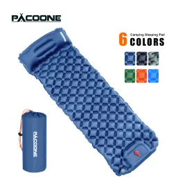 Pads Pacooone Outdoor Camping Sleeping Pad Aitable Mattres
