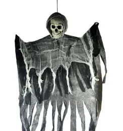 Halloween decoração de esqueleto assustador rosto pendurado horror fantasma housed house Grim Reaper Halloween suprimentos jk1909xb9852548