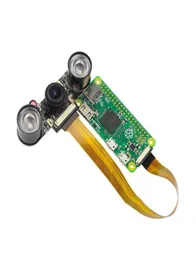 Câmera de visão noturna de Raspberry Pi Zero 2pcs IR Módulo de câmera LED 5MP para framboesa zero zero angular de peixe de peixe webcam7144052