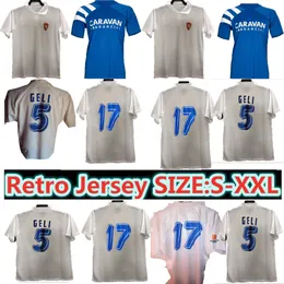 1994 1995 Zaragoza Retro Brand New Classic Retro Soccer Jersey Poyet Pardeza Nayim Higuera Home White Mens Football Shirt Kort ärmar Vuxna uniformer