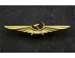 Soviet Union Badge Aeroflot Russian Airlines Brooches USSR Russian Fleet National Aviation Civil Metal Collar Pin 2010095328554