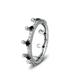 Compatible with jewelry ring silver Enchanted Crown rings With CZ 925 sterling silver jewelry whole DIY For Women20271525920278