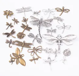 Ciondolo 50 g di metallo mixato Animal Dragonfly Collana bracciale in rame Collana fatta a mano che produce fai -da -da -te5679408 intero.