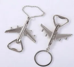 Uçak Açıcı Uçak Anahtarı Anahtarı Bira Açıcıları Uçak Şekar Bira Açacağı Keyasyon Doğum Günü Düğün Partisi Hediyesi Uçak Keychain Opene4874227