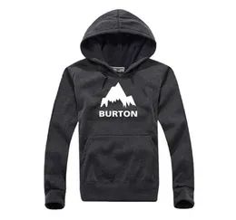 NEUER Herbst Winter Burton Printed Hoodies Männer lässig Fleece Long Sleeve Mantel hoher Qualität männlicher Hip Hop Pullover Sweatshirts7025448