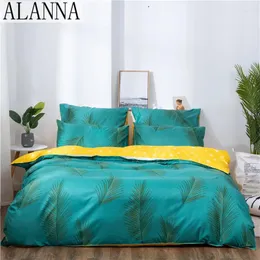 Bedding Sets Alanna X-1006 Printed Solid Home Set 4-7pcs High Quality Lovely Pattern With Star Tree Flower