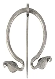 Penannular Viking Spiking Cloon Pin Class Medieval Class Vichingo Gioielli Norse Gioielli Accessori per scialli gioielli GB5439561345