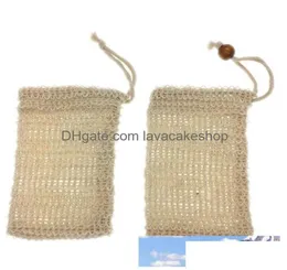 Other Bath Toilet Supplies 9 X14Cm Making Bubbles Soap Saver Sack Pouch Storage Bag Dstring Holder Drop Delivery Home Garden Dhpzd2259307