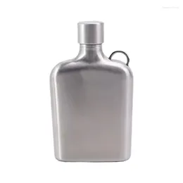 Hip Flasks Square Wine Mini aços inoxidáveis portáteis Uísques ao ar livre Ponto de cerveja Durabilidade de contêineres de bolso